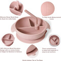 Silicone Divided Suction Bowl Silicone Divided Suction Bowl